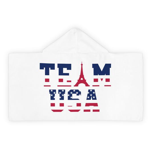 Team USA Paris Olympics Youth Hooded Towel