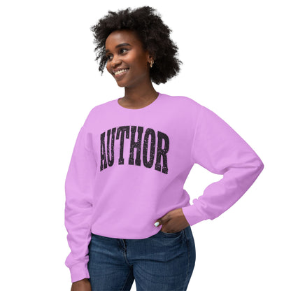 Author Unisex Lightweight Crewneck Sweatshirt