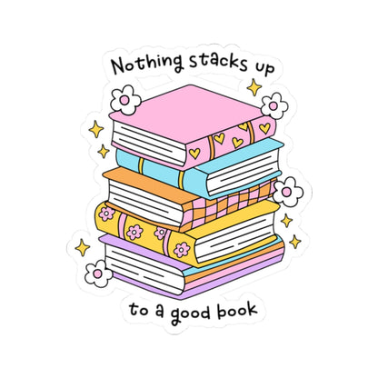Book Lover's Kiss-Cut Stickers