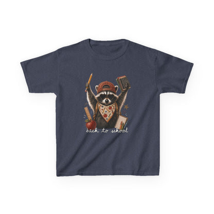 Kids Back to School Raccoon Classroom Tee