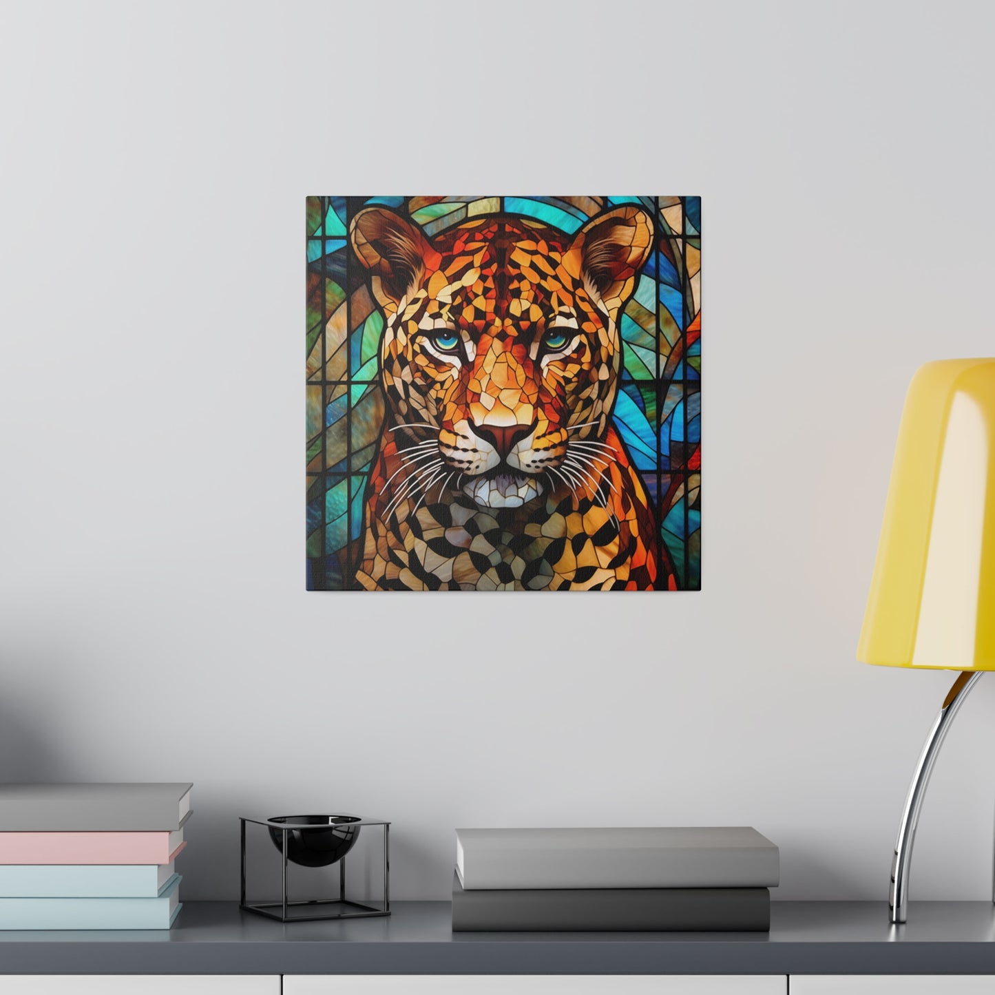 Leopard Wall Art Matte Canvas