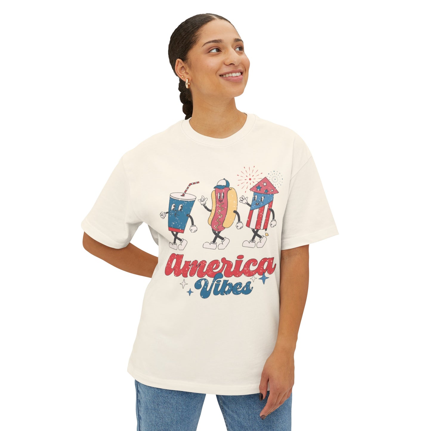 America Vibes Oversized Tee