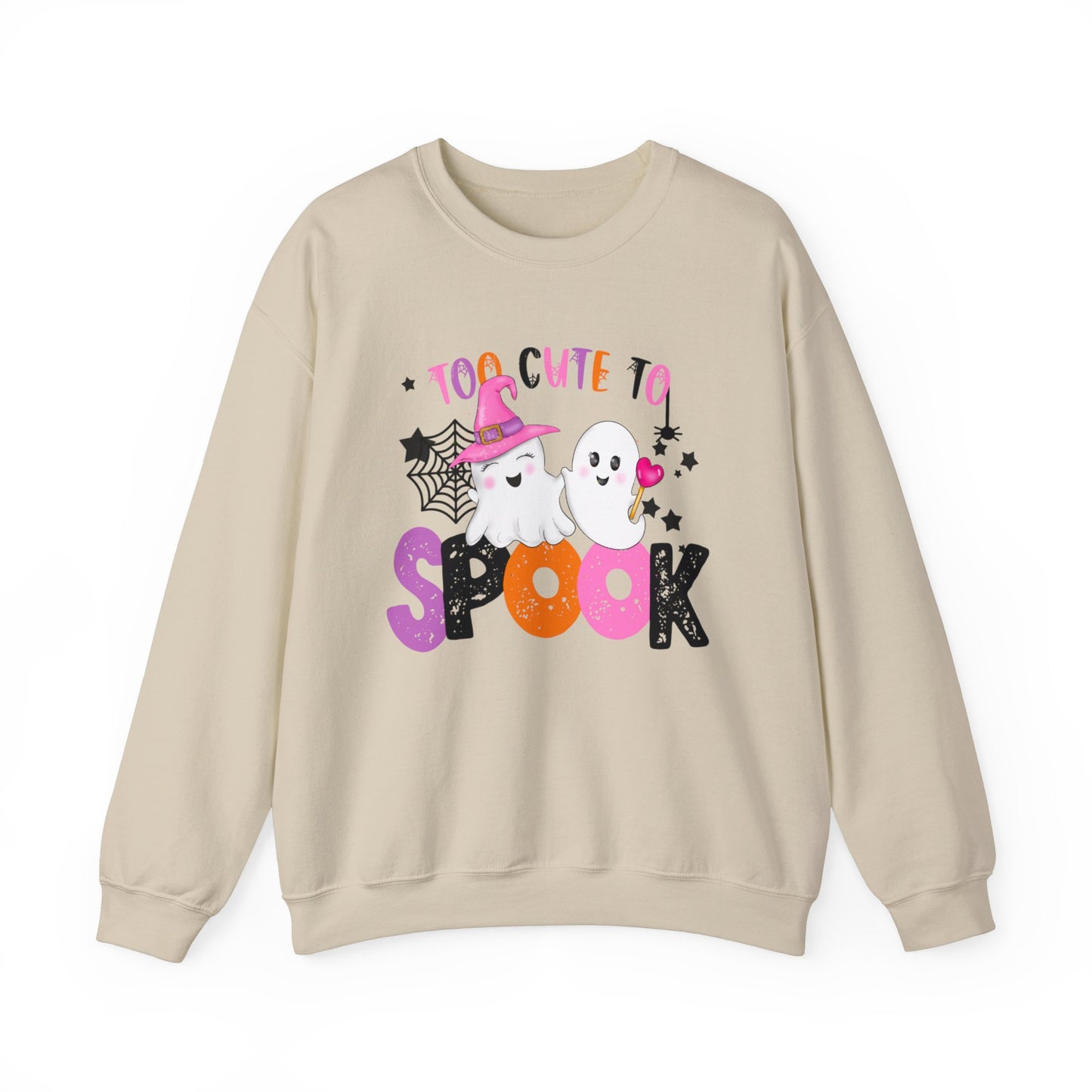 Too Cute to Spook Halloween Sweatshirt