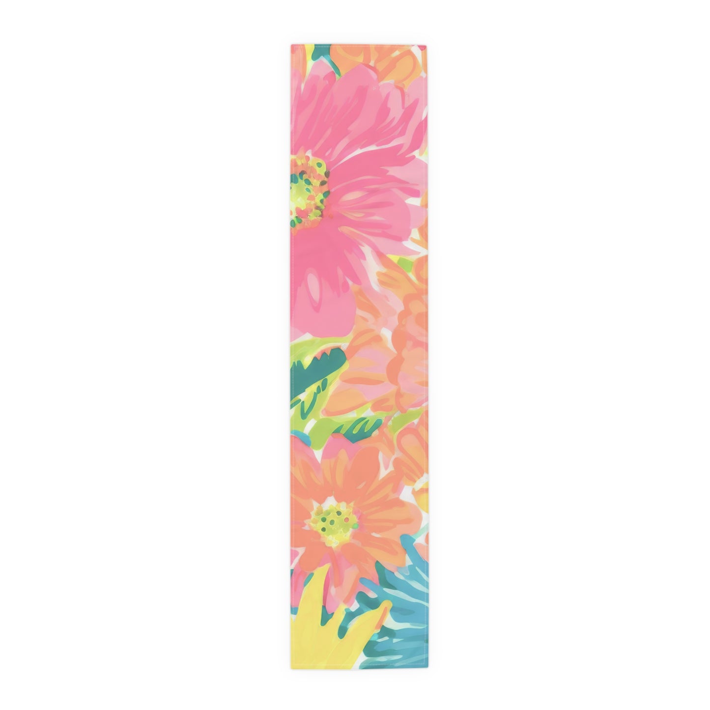 Bright Tropical Table Runner (Cotton, Poly)