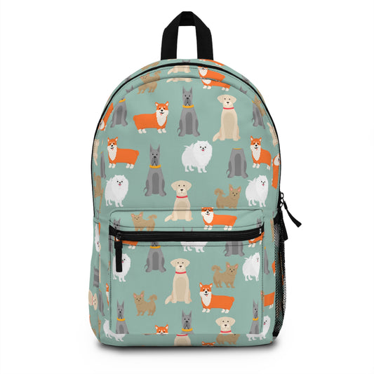 Adorable Dog Lover's School Backpack