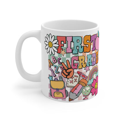 First Grade Teacher Mug 11oz