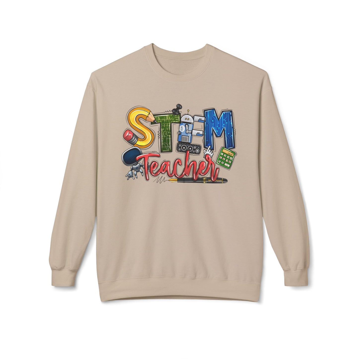 STEM Teacher Fleece Midweight Sweatshirt