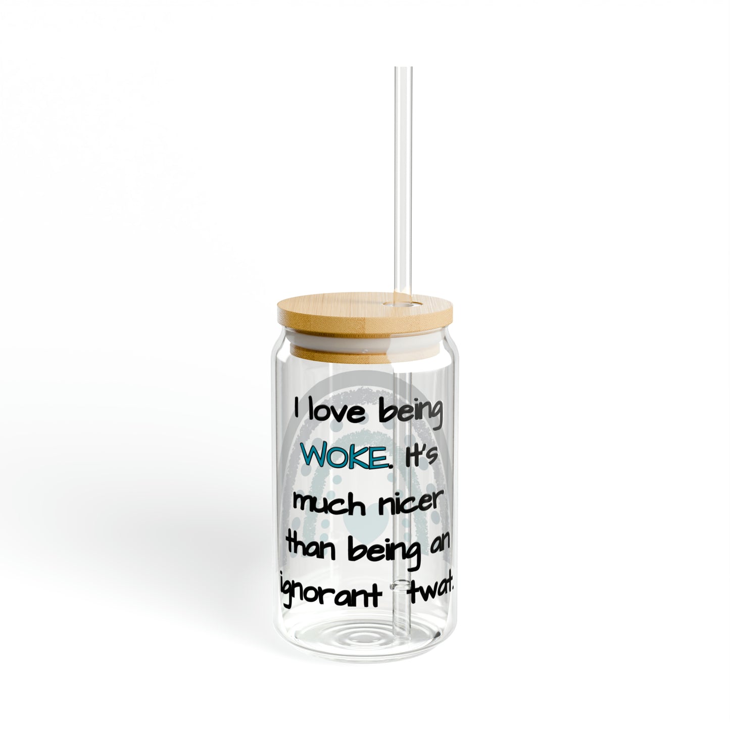 WOKE Sipper Glass, 16oz