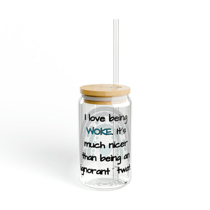 WOKE Sipper Glass, 16oz