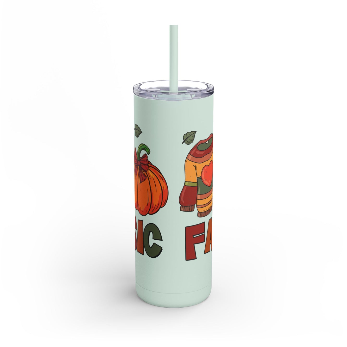 Fall Basics Skinny Matte Tumbler, 20oz