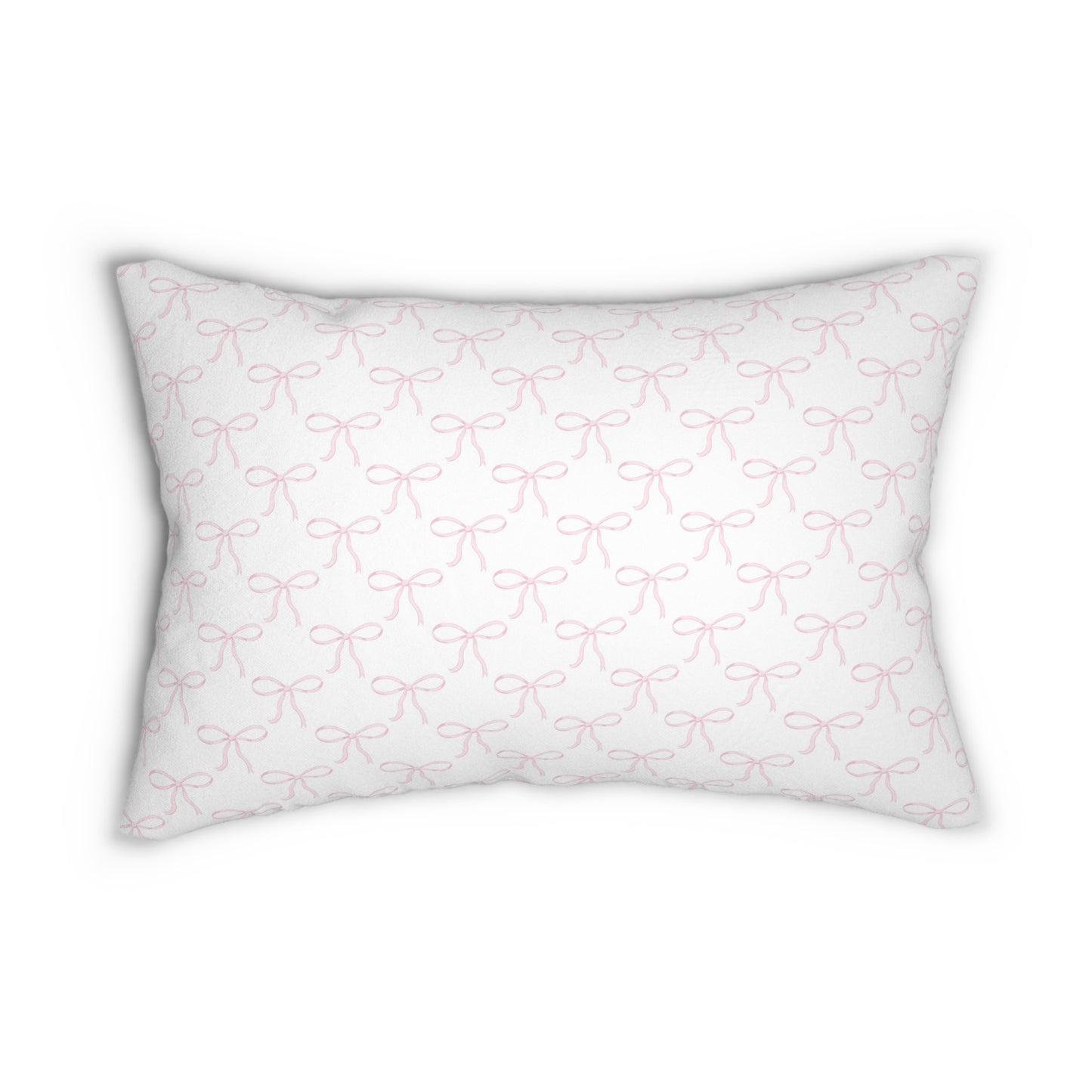 Coquette Pink Lumbar Pillow