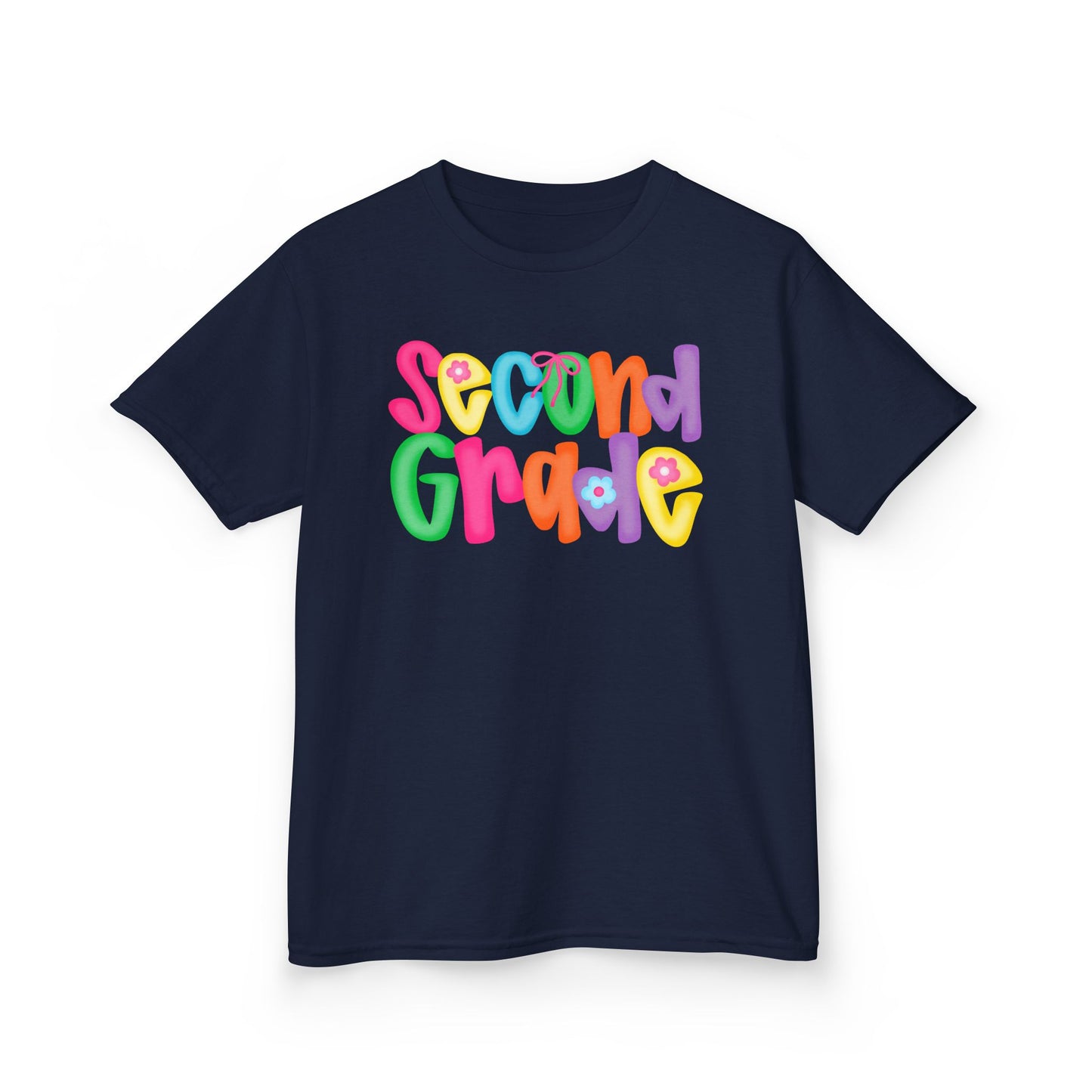 Back to School Second Grade Kids Tee