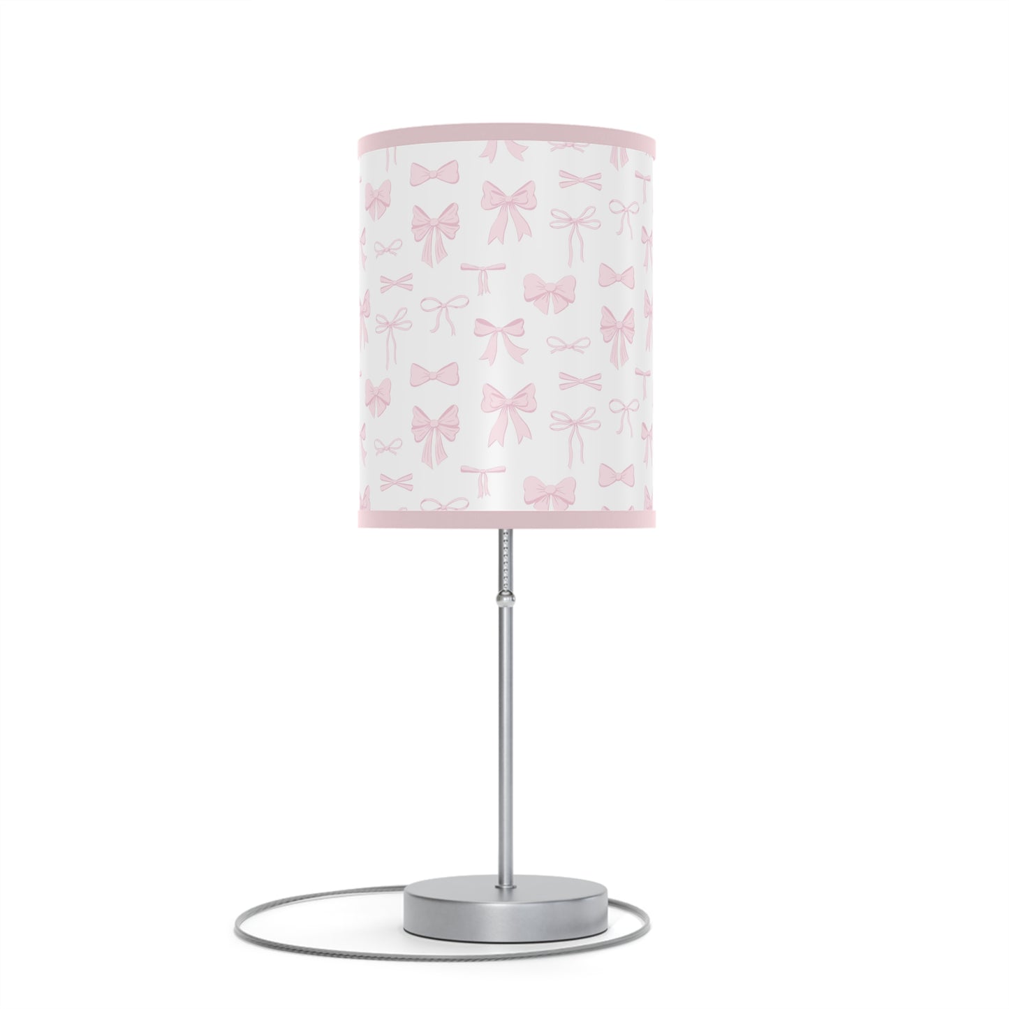 Coquette Pink Bow Lamp