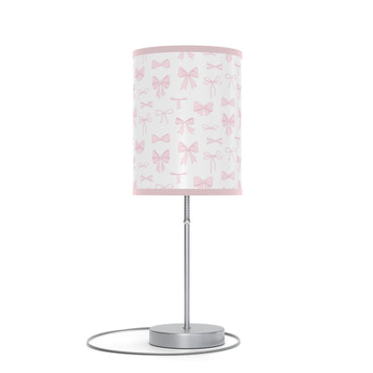 Coquette Pink Bow Lamp