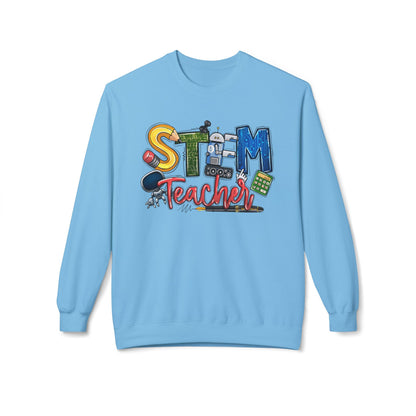 STEM Teacher Fleece Midweight Sweatshirt