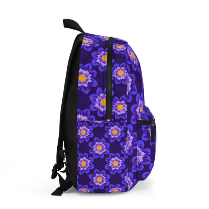 Purple Flower Backpack