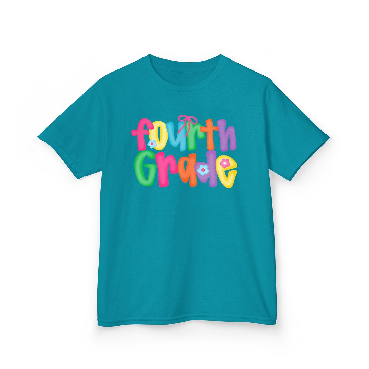 Back to School Fourth Grade Kids Tee