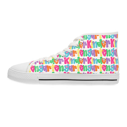 Kindergarten Teacher High Top Sneakers