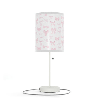 Coquette Pink Bow Lamp