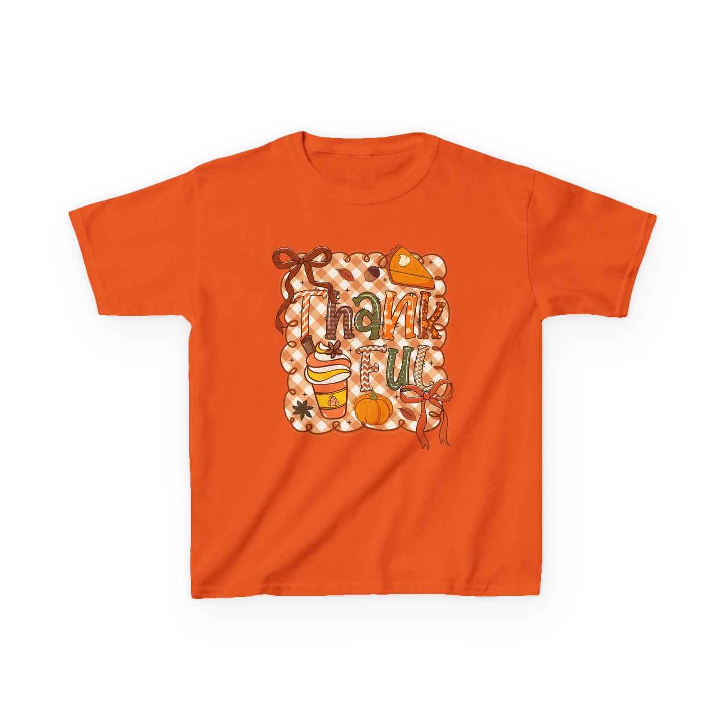 Thankful Kids Thanksgiving T-shirt