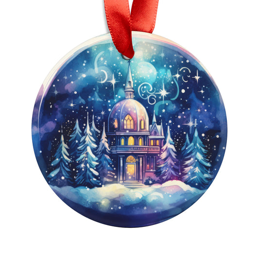 Whimsical Winter Acrylic Ornament