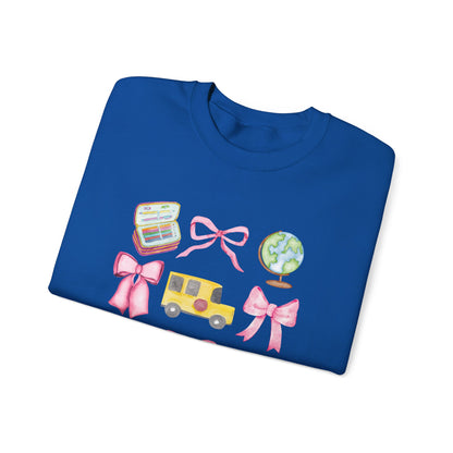 Teacher School Coquette Sweatshirt