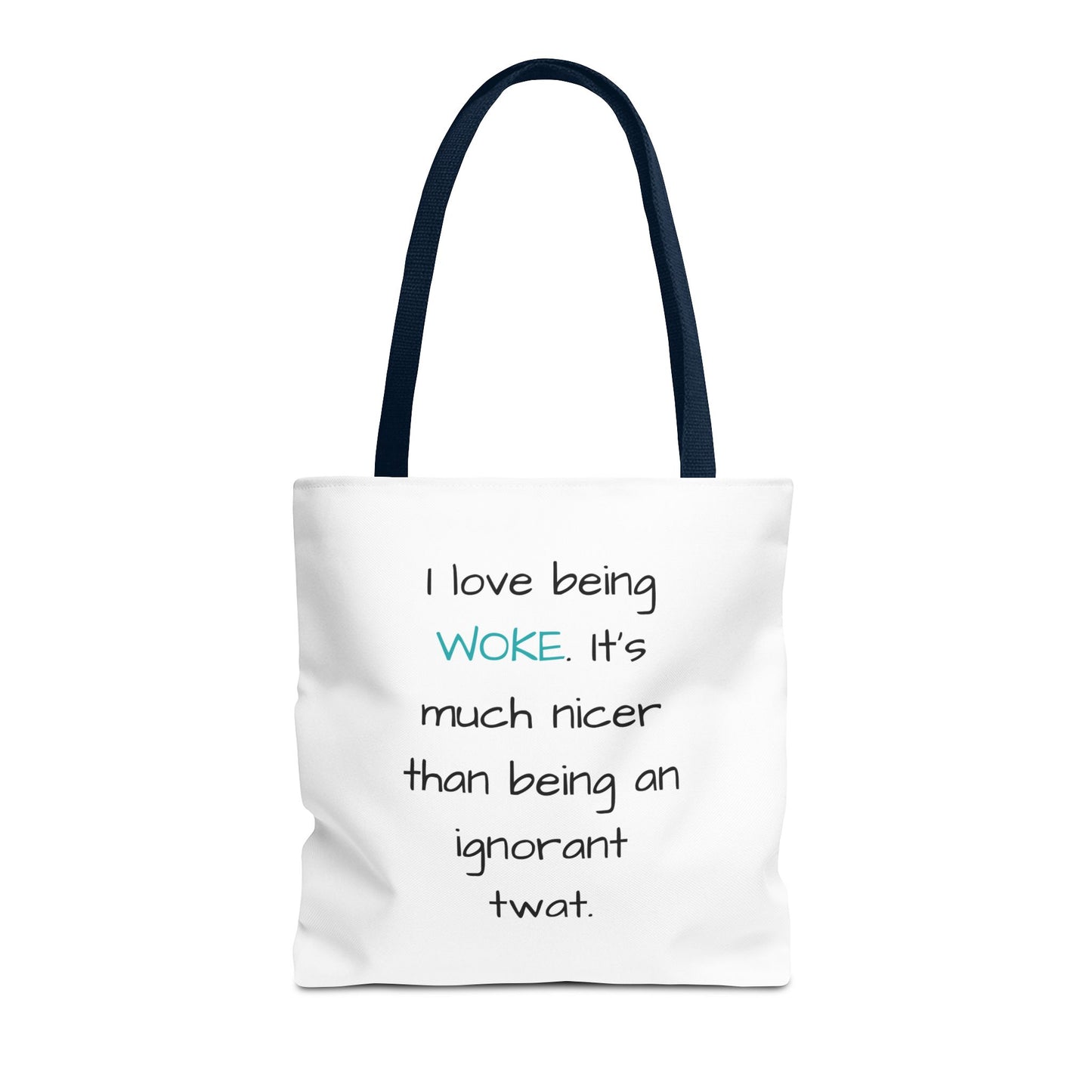 Woke Rainbow Tote Bag