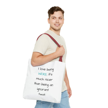 Woke Rainbow Tote Bag