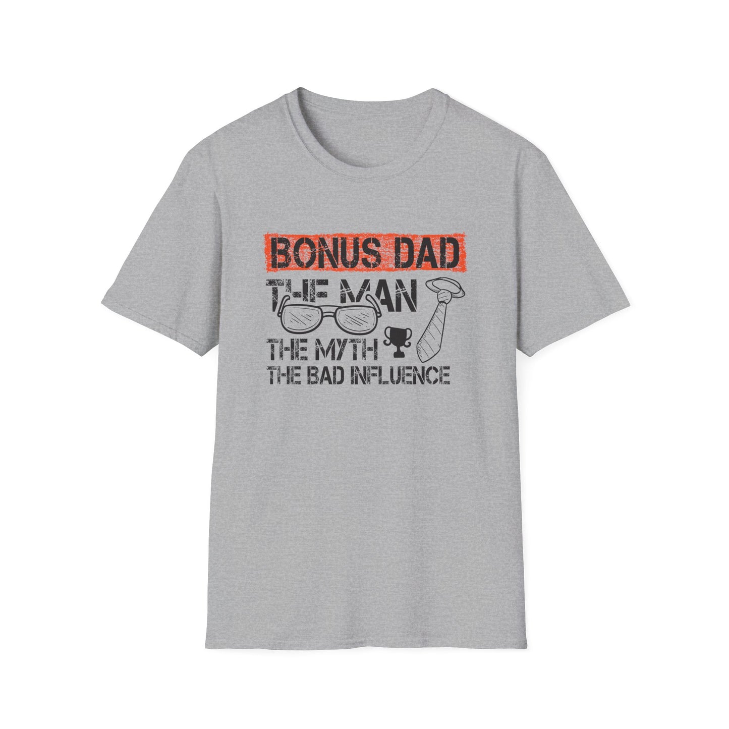 Funny Bonus Dad Soft T-Shirt