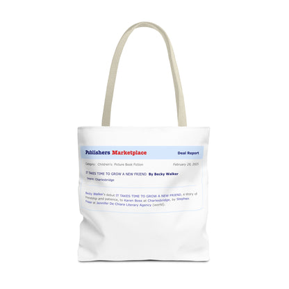 Tote Bag — Publishers Marketplace Announcement Tote