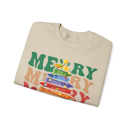 Merry Teacher Sweatshirt