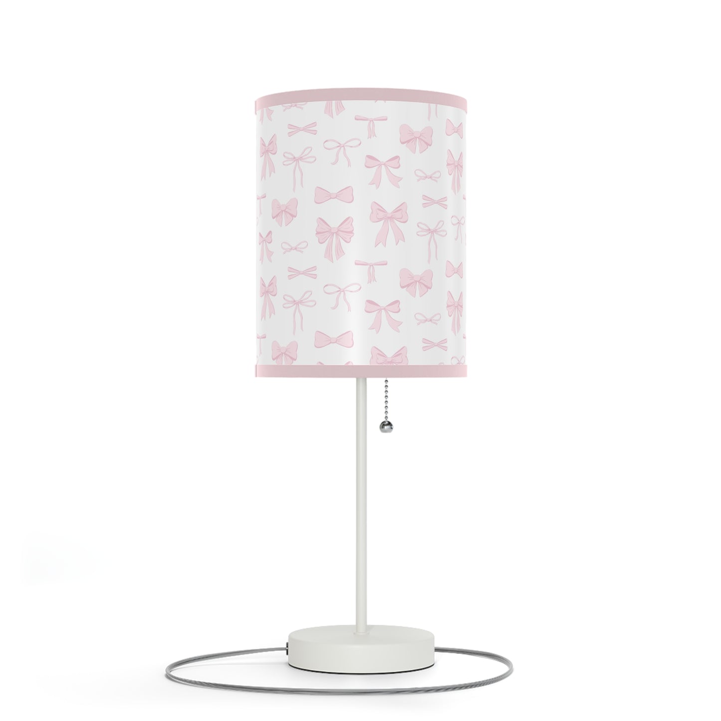 Coquette Pink Bow Lamp