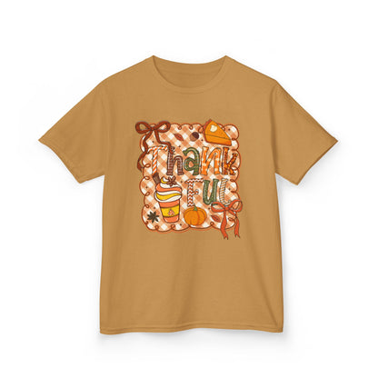 Thankful Kids Thanksgiving T-shirt