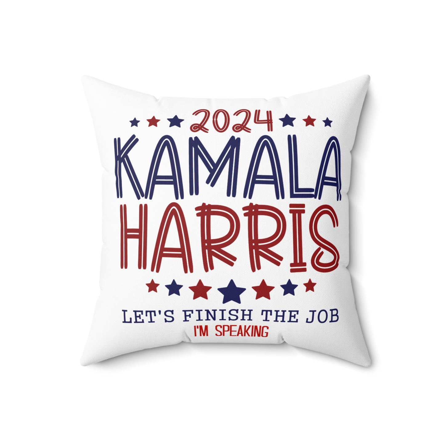 Kamala Harris Spun Polyester Square Pillow