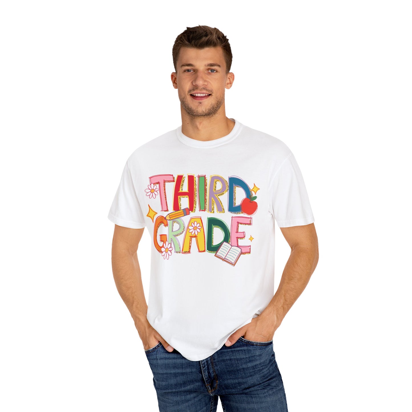 Third Grade Back to School Teacher T-shirt