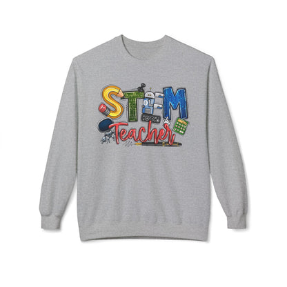 STEM Teacher Fleece Midweight Sweatshirt