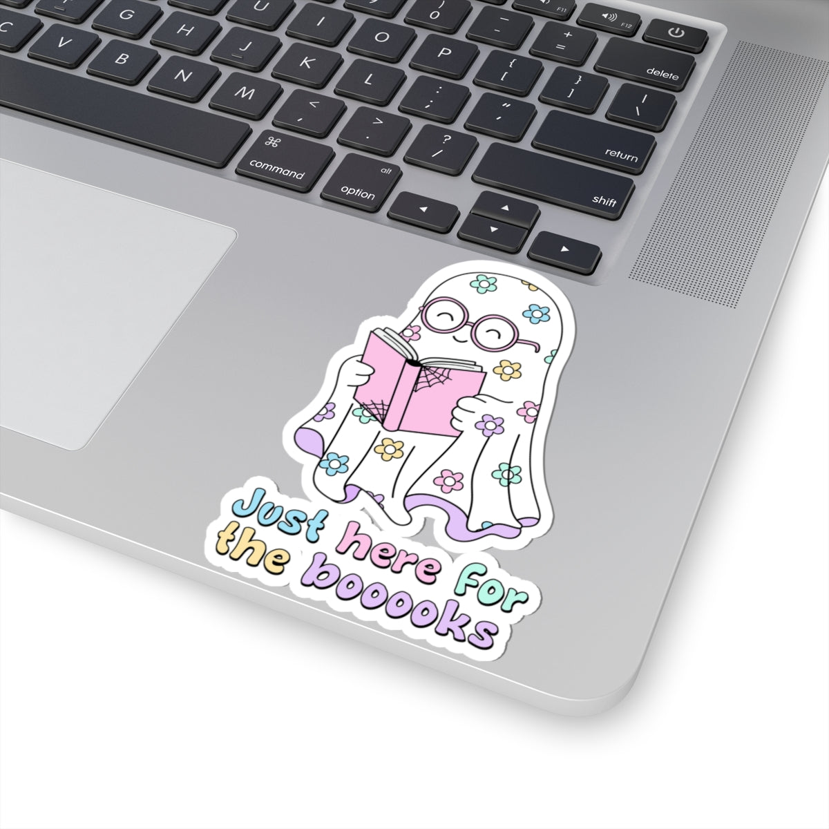 Cute Ghost Book Lover Stickers