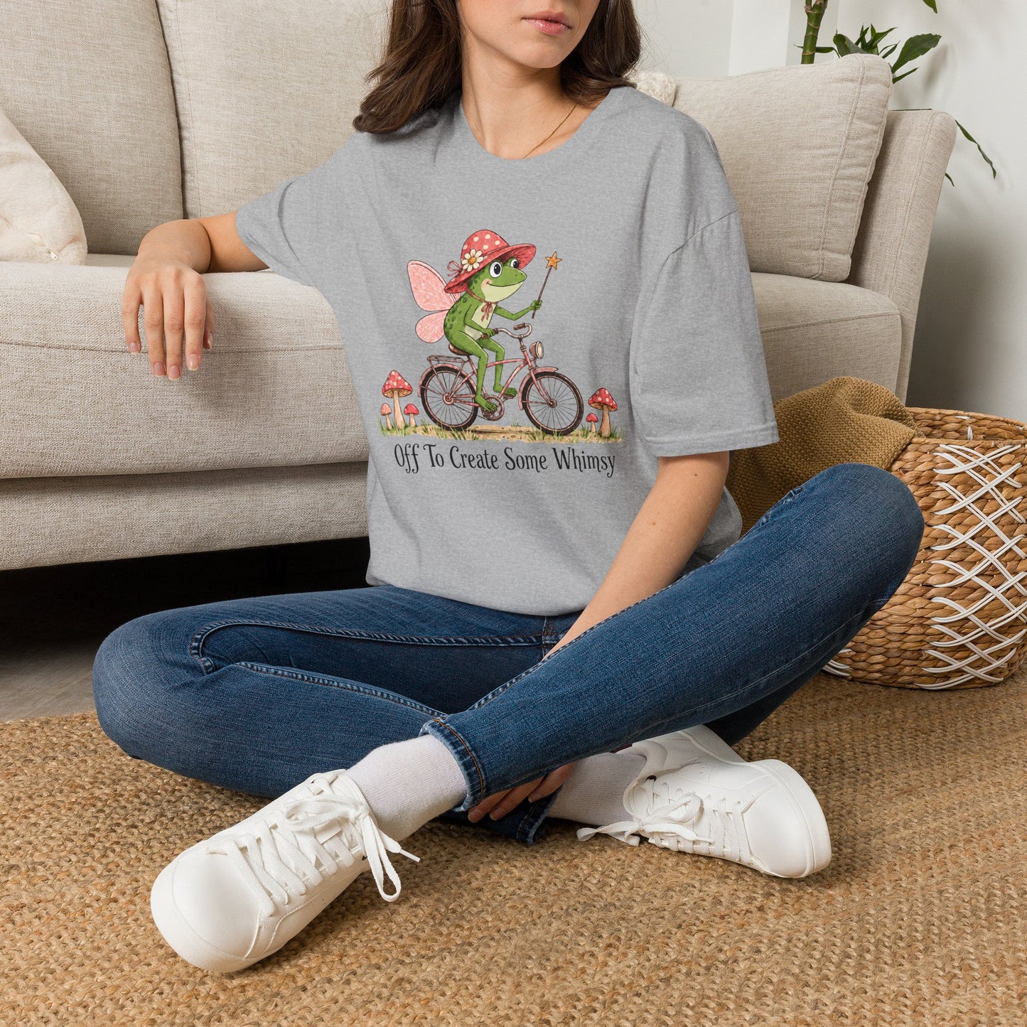 Frog Fairy "Off To Create Some Whimsy" Tee