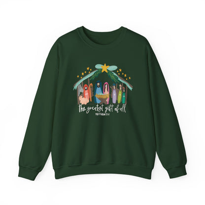 The Greatest Gift Christmas Sweatshirt