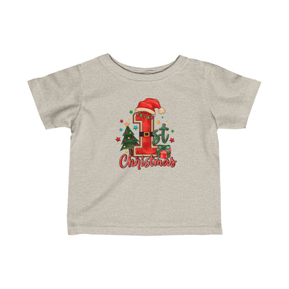 First Christmas Infant Fine Jersey Tee