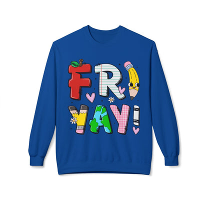 FRIYAY Teacher Softstyle Fleece Sweatshirt