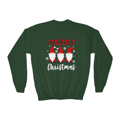 Merry Gnome Christmas Youth Sweatshirt