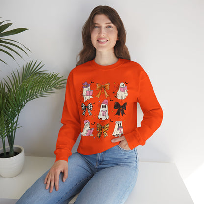 Coquette Ghosts and Books Sweatshirt