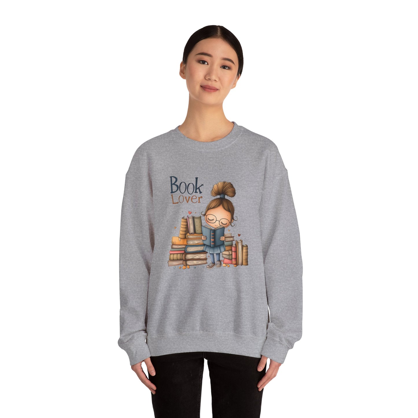 Book Lover Crewneck Sweatshirt
