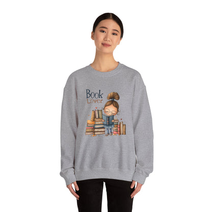 Book Lover Crewneck Sweatshirt