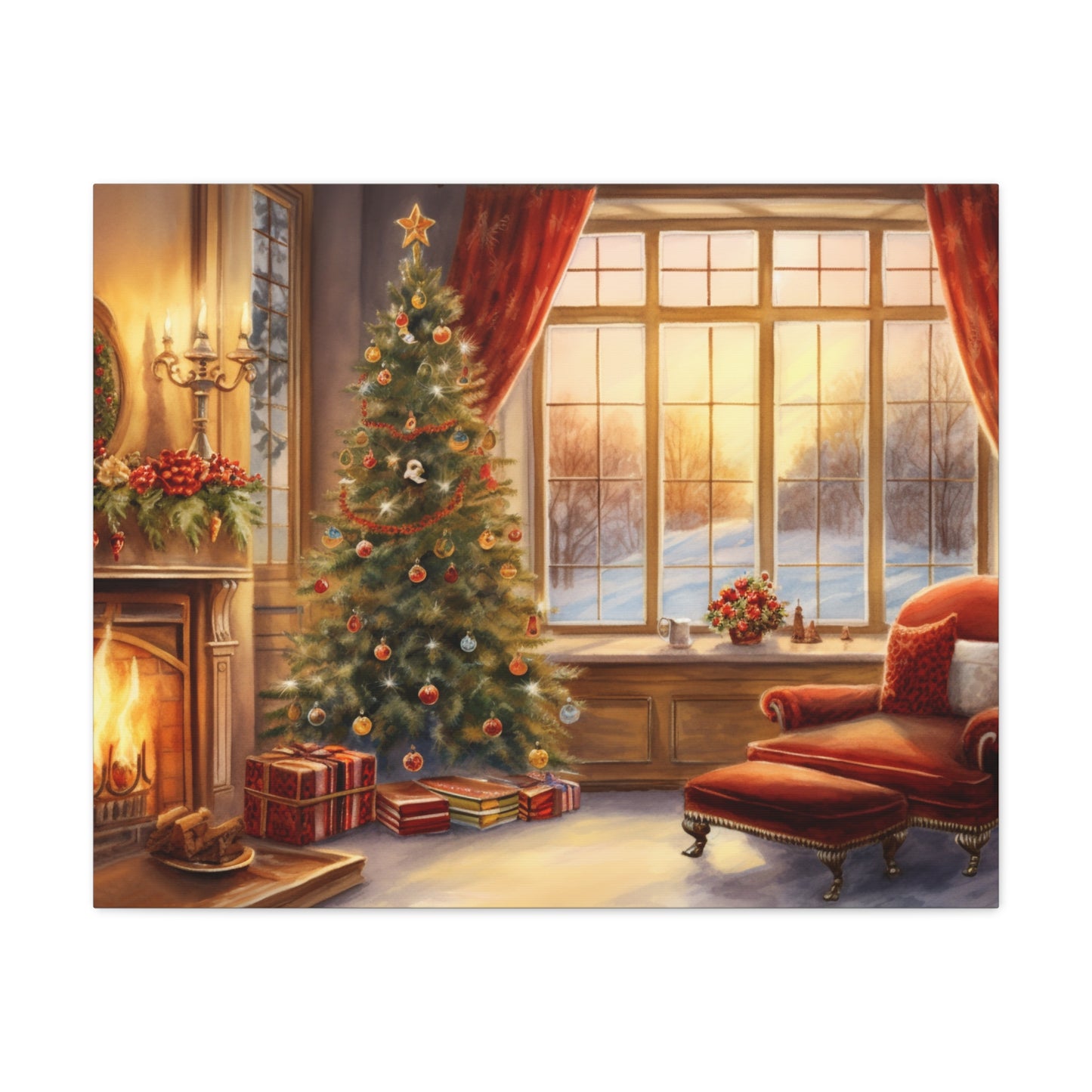 Home for the Holidays Canvas