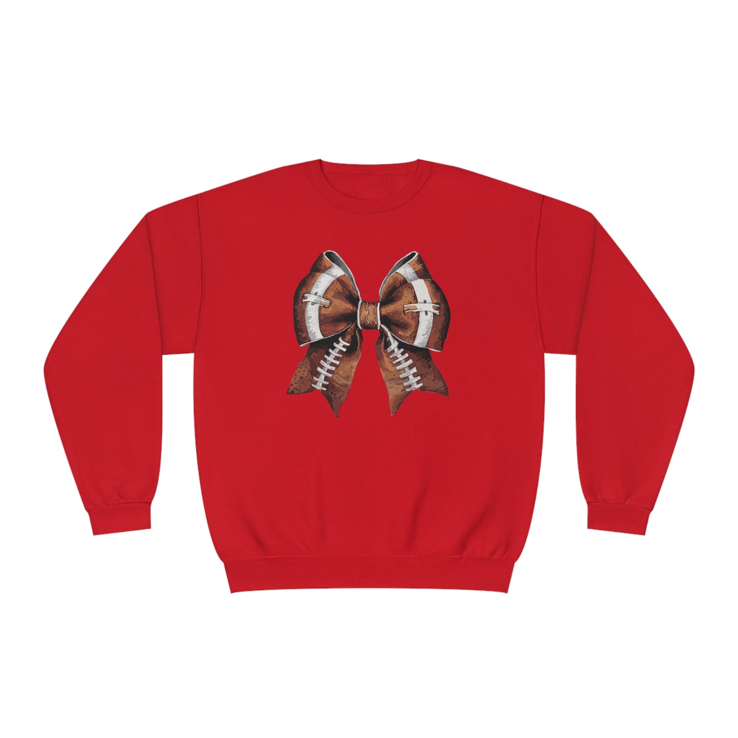 Coquette Football Bow Sweatshirt