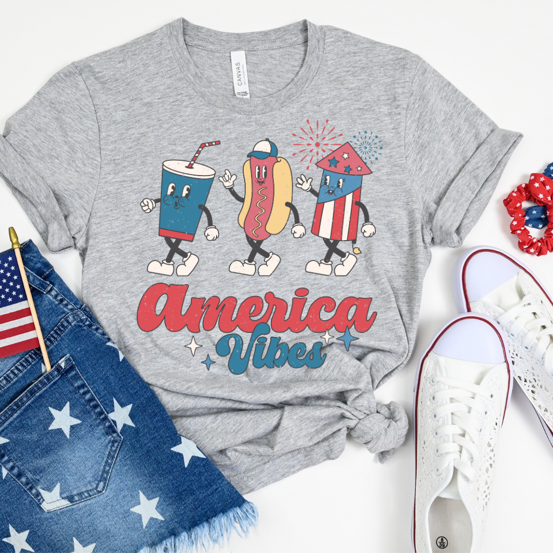 America Vibes Oversized Tee