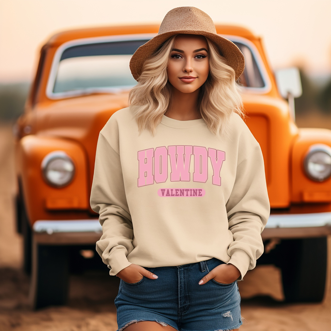 Howdy Valentine Sweatshirt