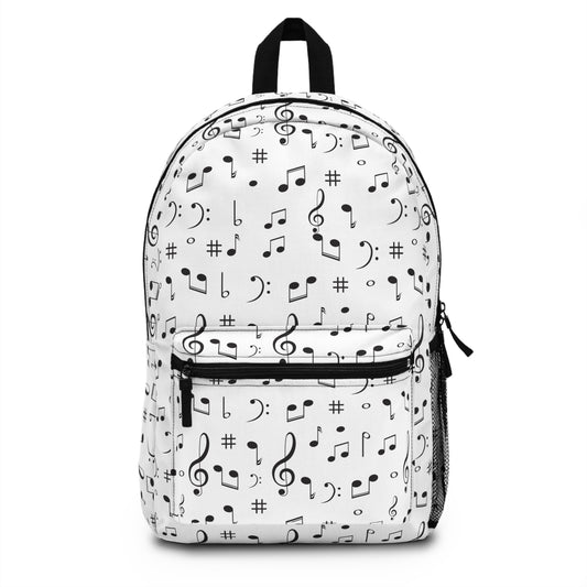 Musical Note School Durable Backpack